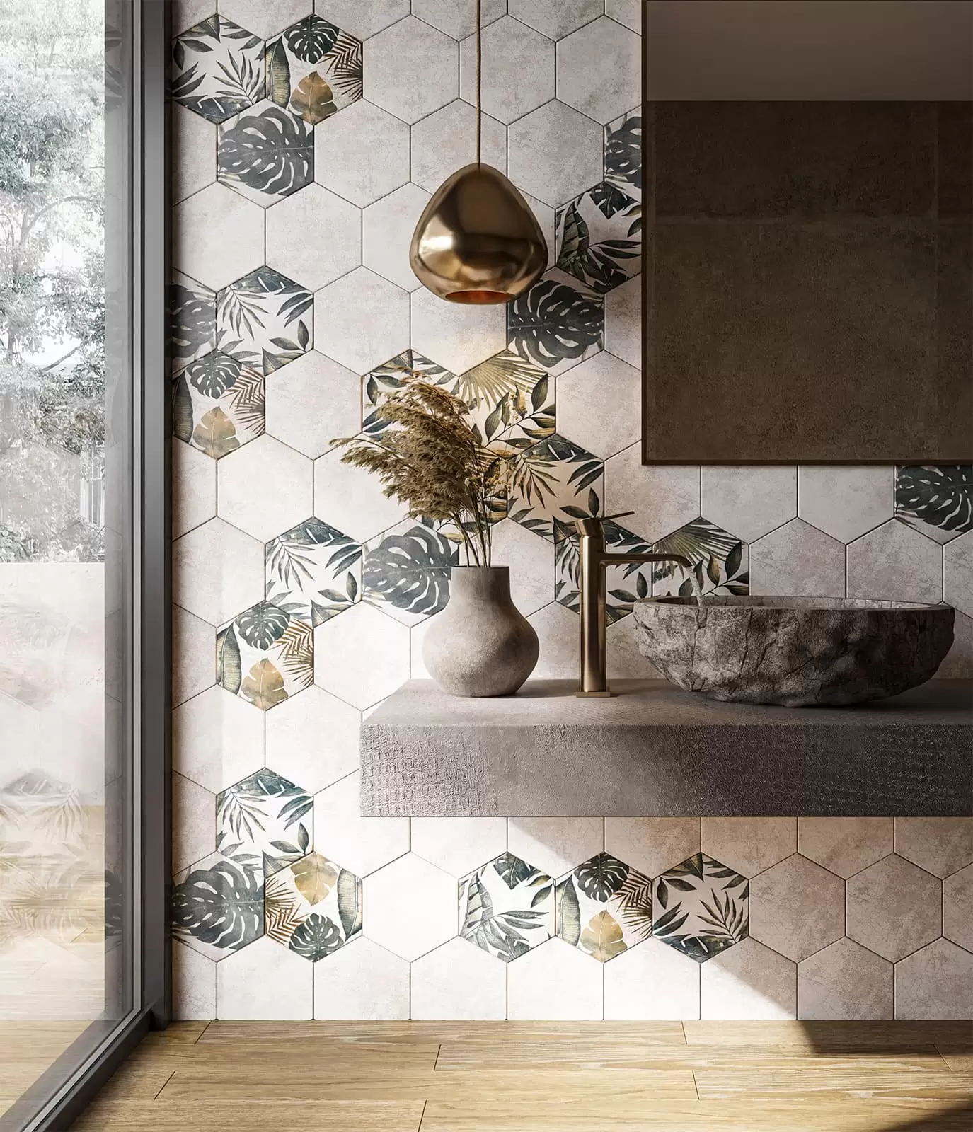 bathroom tiles
